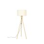 Floor Lamp Fan Bamboo