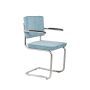 Armchair Ridge Kink Rib Blue 12a