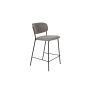 Counter Stool Jolien Black/Grey