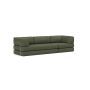 Innovation Living CozyPad Sofa Bed Grand with arms - stof 353