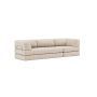 Innovation Living CozyPad Sofa Bed Grand with arms - stof 410