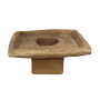 HSM Collection-Decoratie Lumpang -50x40x30-Naturel-Teak