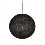 LABEL51 Hanglamp Twist - Zwart - Vlas - L