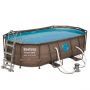 Bestway Power Steel Oval zwembad 427 x 250 x 100 cm