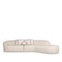 LABEL51 Bank Flori - Beige - Boucle - 4-Zits