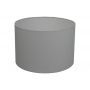 HSM Collection-Ronde Lampenkap-ø42x28-Wit-Katoen
