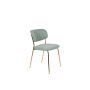 Chair Jolien Gold/Light Green