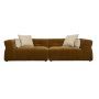 Sofa Hodge 4,5-seater Ochre