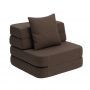 by KlipKlap 3 Fold Sofa Single Soft