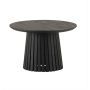Salontafel Ø60, Acacia Black