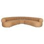 Sofa Duvane 7-seater Brown