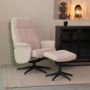 Relaxfauteuil Bergen + Ottomane 77x76x105 cm