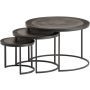 Siena salontafel set van 3, Black