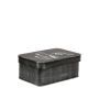 LABEL51 Make-Up opbergkist - Zwart - Metaal