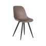 LABEL51 Eetkamerstoel Monza - Coffee - Kunststof
