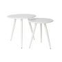 Side Table Daven White Set Of 2