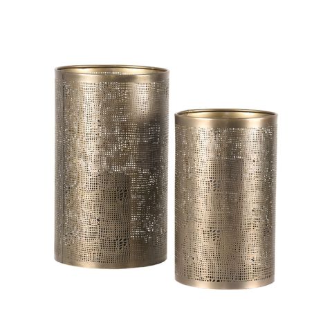 LABEL51 Kaarsenhouders - Antiek goud - Metaal