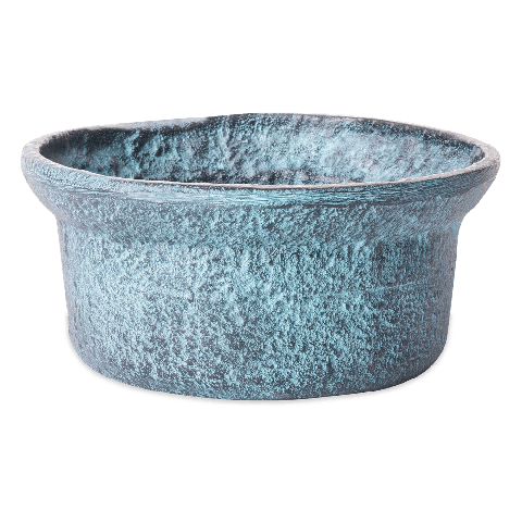 Benoa Schaal Decoratief Blauw Patina (set of 4)
