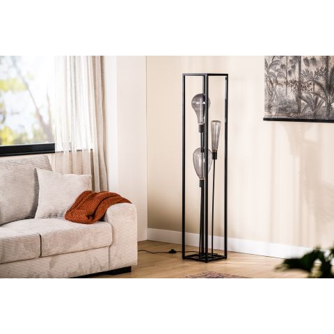 Adore Vloerlamp, 3-Lichts, V340 Zwart