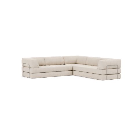 Innovation Living CozyPad Sofa Bed Corner with arms - stof 612