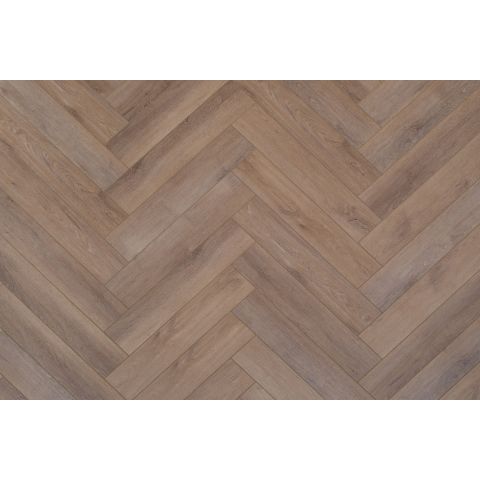Floer Click PVC Visgraat Waal Cognacbruin