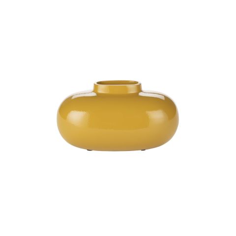Vase Droplet S Ochre
