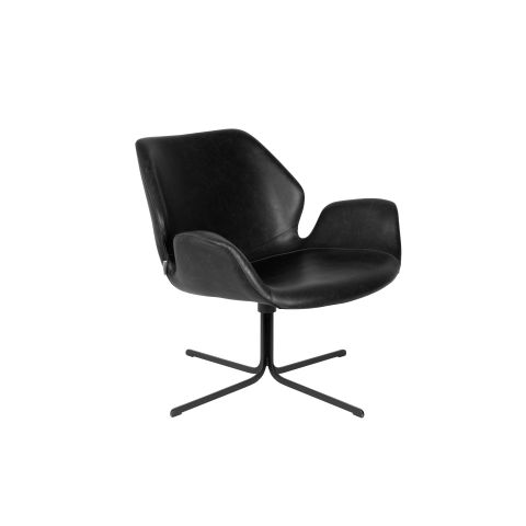 Lounge Chair Nikki All Black