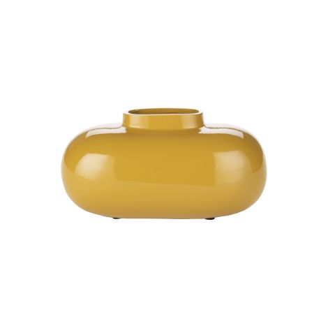 Vase Droplet M Ochre