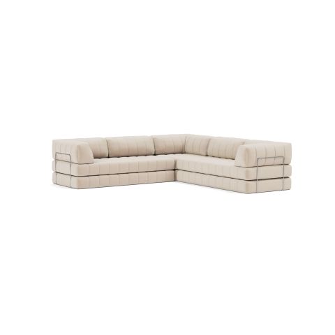 Innovation Living CozyPad Sofa Bed Corner with arms - stof 410