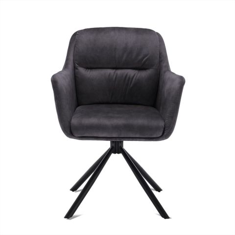 Eetkamerstoel Talas Antraciet (set van 2)