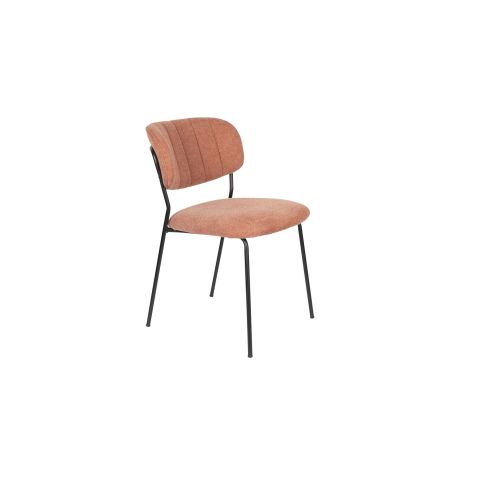 Chair Jolien Black/Pink Fr