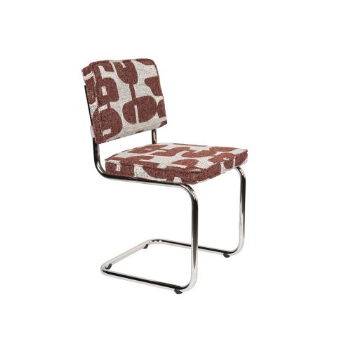 Chair Ridge Deco Symbols Red