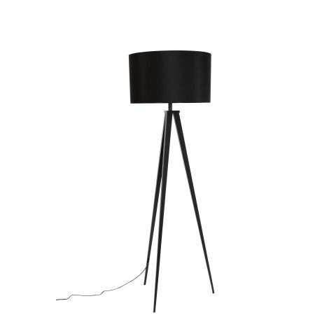 Floor Lamp Tripod Black
