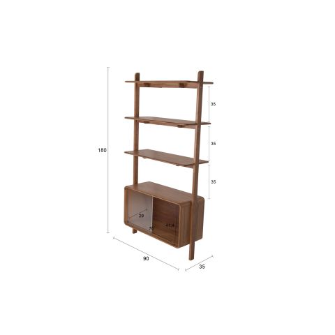 Shelf Rise Walnut