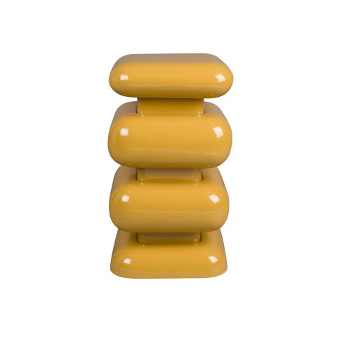 Stool Stubby Ochre Yellow