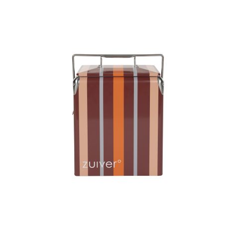 Cooler Be Wine Stripes Burgundy