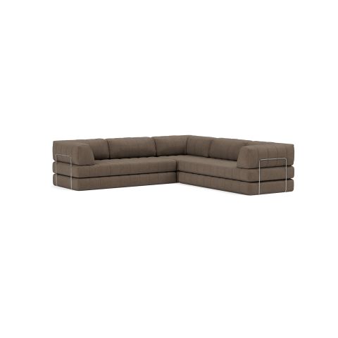 Innovation Living CozyPad Sofa Bed Corner with arms - stof 411
