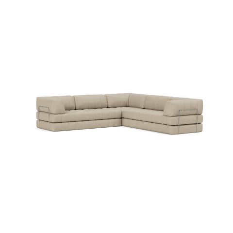 Innovation Living CozyPad Sofa Bed Corner with arms - stof 356