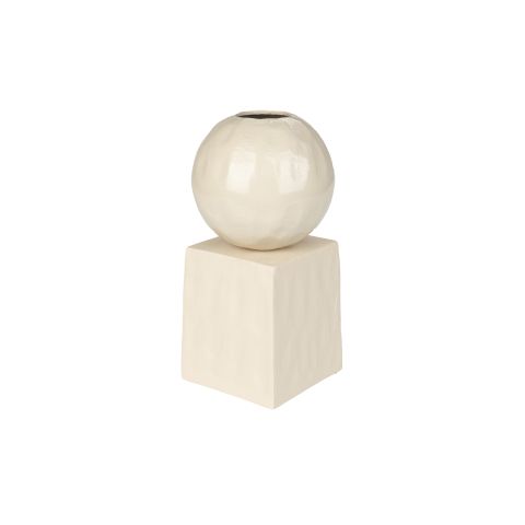 Vase Crocus Beige