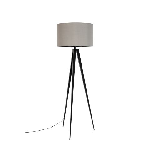 Floor Lamp Tripod Black/Grey