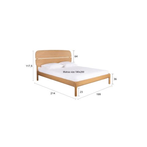 Bed Storm Natural 180