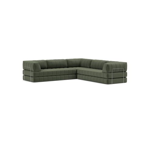 Innovation Living CozyPad Sofa Bed Corner with arms - stof 413