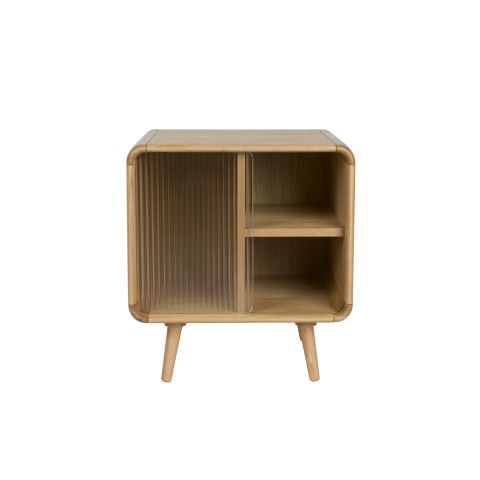 Side Table / Bed Stand Rise Natural