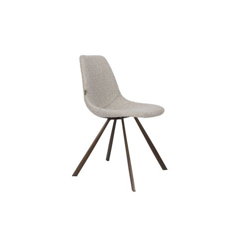Chair Franky BouclÃ© Beige