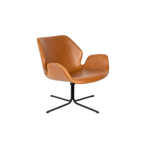 Lounge Chair Nikki All Brown