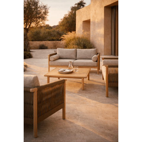 Set Outdoor Sofa Oasis + Coffee Table