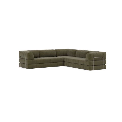 Innovation Living CozyPad Sofa Bed Corner with arms - stof 316