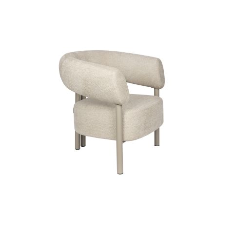 Lounge Chair Heels Beige