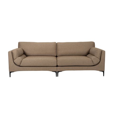 Sofa Balcony 3-Seater Caramel