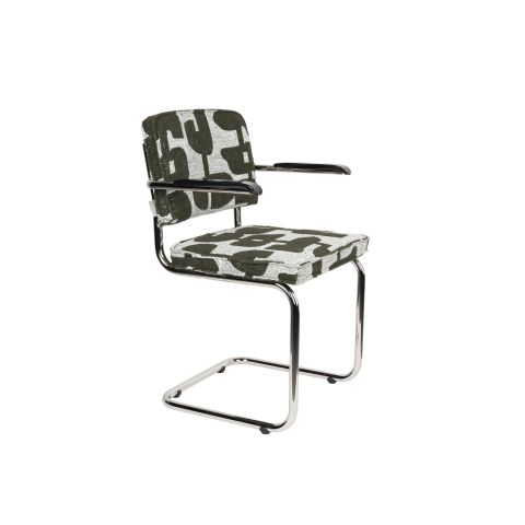 Armchair Ridge Deco Symbols Green